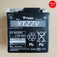 แบตเตอรี่แห้ง ยามาฮ่า YUASA YTZ7V (12V 6.3AH)  สำหรับรถ NMAX  AEROX155 NOUVO รหัส 2CM-H2100-00 แท้เบ