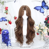 Boss's Wig Female lolita Wig Long Curly Hair Full Headgear Simulation lolita cos lolita Soft Girl Wi