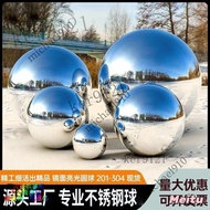 Mr. Jin.304 Stainless Steel Ball Hollow Metal Float Mirror Bright Decorative Hemisphere 304 Thickene