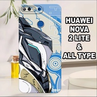 G51 - Silicone HUAWEI NOVA 2 LITE - Softcase pro camera HUAWEI NOVA 2 LITE - ROBOT Motif - Flexible 