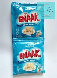 Susu Kental Manis Cap Enak 1 Renceng isi 6 Sachet Murah ( Free Packing Dus )