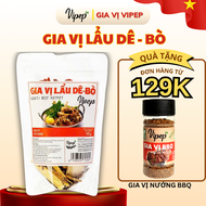 Gia Vị Nấu Lẩu Dê Bò Tự Nhiên Vipep 115g - Gia vị Vipep