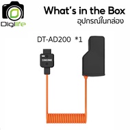 ZGCINE Battery DT-AD200 Dummy Battery Cable สำหรับใช้แทน Godox Battery WB29 ( D-Tap Port to AD200 AD