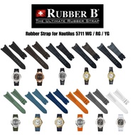 Rubber B Strap for Nautilus 5711 WG/RG/YG