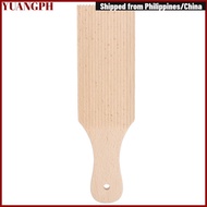 YUANGPH 3PCS Gnocchi Board, Ridged Surface Beech Wood  Making Tool, Durable Easy Clean Paddle Shape 