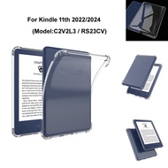Clear Case for Amazon Kindle 11th 2024 2022 C​2V2L3 RS23CV ebook Cover Protective TPU Soft Cases