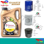 Total 0w20 Quartz 9000 Future Fully Synthetic 4L TotalEnergies Engine Oil Minyak Hitam Enjin Kereta 