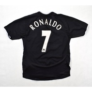 MU 03-05 Third Away Retro Soccer Jersey Football #RONALDO #BECKHAM