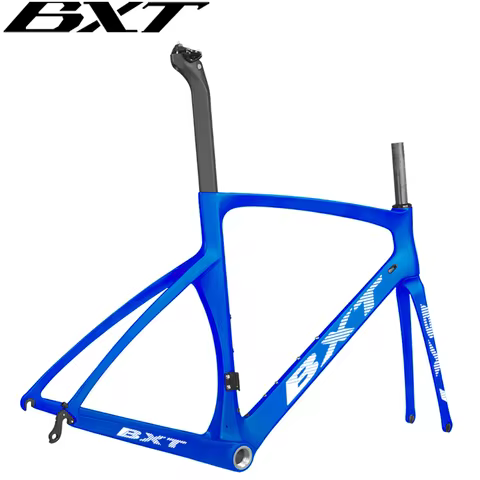 BXT Carbon Road Racing Aero Bicycle Frame, BSA Di2 Mechanical Road Bike Frame, CX Road Cycling Frame