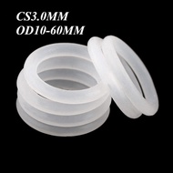 White Silicone O-Ring O-Ring Sealing Ring High Temperature Resistant Waterproof Silicone Ring Leak-P