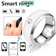 UPSTO NFC Smart Ring, Multifunctional Stainless Steel Finger Digital Ring, Creative Wearable Connect