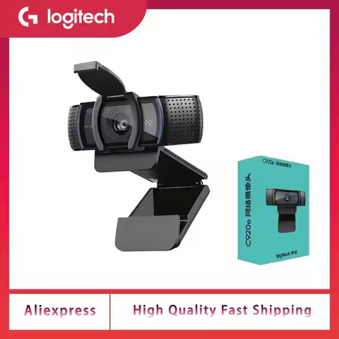 Logitech C920e HD Pro Webcam Recording USB Smart 1080p webcam For Computer Upgrade Version mini came