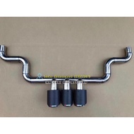 Honda Civic FC 1.5 Turbo AKP Exhaust System Type R Exhaust Muffler Tip Pipe Tailpipe End Pipe Tc cp Akrapovic