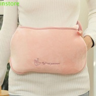 INSTORE Plush Pouch Waist Cover, Cute Wearable Hot Water Bottle Belt, Fashion Warm Cartoon Flannel Hot Water Bottle Home