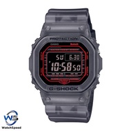 Casio G-Shock DW-B5600G-1D DW-B5600G Digital Watch with Bluetooth Translucent Resin Band for Men