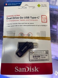 SanDisk Ultra Go USB Type-C 128gb  雙用隨身碟|DDC3|