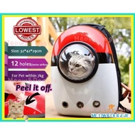 Astronaut Pet Bag Capsule Cat Puppy Rabbit Backpack Cat Bag Carrier Cat Space Bag Cat Travel Bag Cat