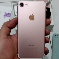 HP Iphone 7 256GB Rose Gold Second Original