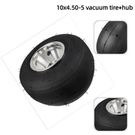 Go Kart 5 Inch Wheels Beach Car Accessories Drift Wheel 10X4.50-5 Kart Tire Highway Hub Front Wheels
