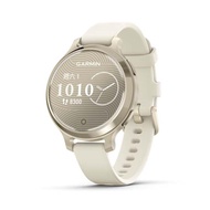 GARMIN Lily 2 Active Smart Watch - Lunar Gold with Bone Silicone Band