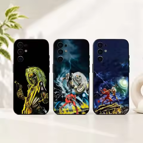 Heavy Metal Band Iron Maiden Phone Case For Samsung S25,S24,S21,S22,S23,S30,Ultra,S20,Plus,Fe,Lite,N