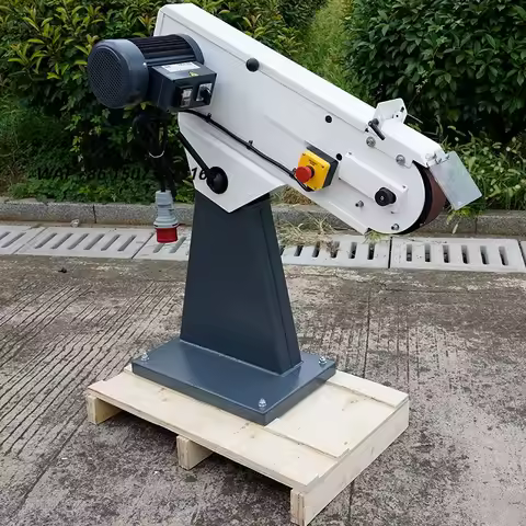 CE Approved 3000W FuSai FS-W2200A Industrial Electric Belt Sanding Machine Strip Sander for DIY Wood