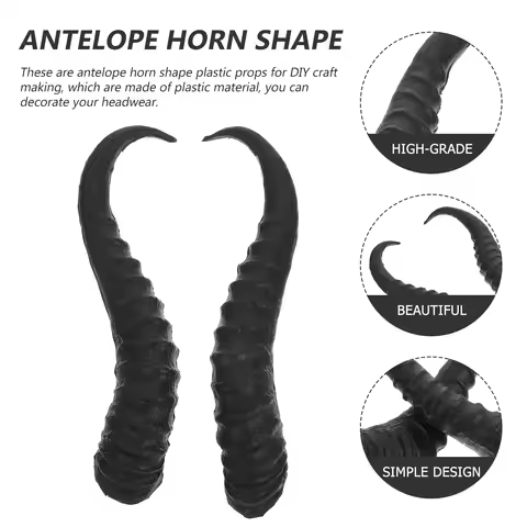 Halloween Artificial Sheep Antlers Horns Costume Diy Horns Headband For Halloween Party Artificial S