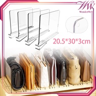 Acrylic Bookcase Divider Wardrobe Divider Transparent Acrylic Wardrobe Divider Wardrobe Partition