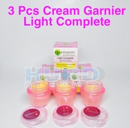 3 Pcs Cream garnier light complete / krim garnier pink
