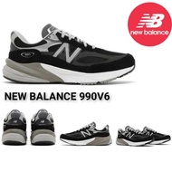 Sepatu New Balance NB 990 V6 Black White Grey