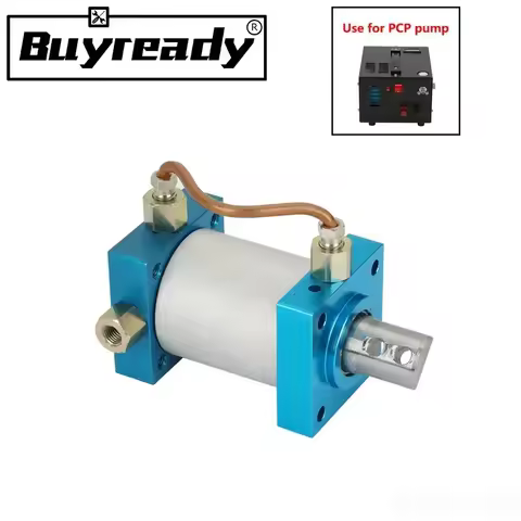 High Pressure Cylinder Used For 12V 220V 300bar 30mpa 4500psi PCP Air Compressor PCP Pump Push And P