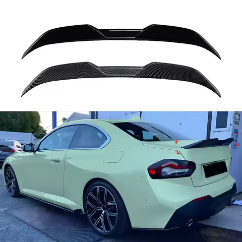 Applicable to BMW 2 Series G42 M2 G87 2022 + rear spoiler exterior modification Wings
