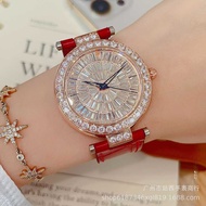 Scottie scottie9650b New Style Large Dial Women's Watch Belt Full Diamond Watch Ladies Tik Tok Live 