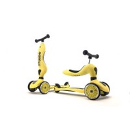 Scoot &amp; Ride Highwaykick1 2合1三輪平衡滑步車 - 黃色 | 適合1歲以上兒童 | 香港行貨 - 黃色