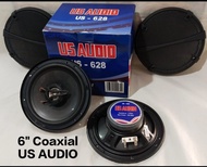 Coaxial 6" Us Audio Sepasang