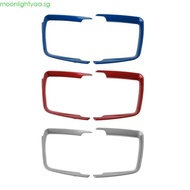moonlightyaa 2x ABS Headlight Switch Frame Trim Adjustment Sticker For F30 F31 F32 F34 3
