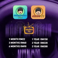 ABANGTV 1/3/6 MONTHS NEW USER / RENEW LIVE TV MALAY SUB VOD