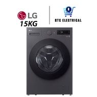 LG 15kg Slim Front Load Washer F2515SNTGE with AI Direct Drive™ and TurboWash™ Inverter Washing Mach