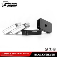 G-REN CHAIN ADJUSTER SWING ARM END CAP FOR SNIPER150