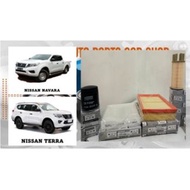 Maintenance Set Air Filter / Cabin Filter Oil Filter / Fuel Filter for Nissan Terra / Nissan Navara