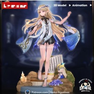 【PH】Wuthering Waves - Cartesia GK Unpainted Model, 3D Printed Desktop Figure
