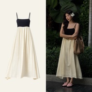 Daphne dress Spaghetti Strap Loose Style Linen Fabric