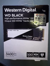 Western Digital WD Black NVMe SSD m.2 500GB