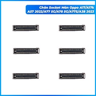 Socket LCD A17, A17k, A57 2022, A77 5G, A78 5G, A77S, A38 2023,C3i,c5/c5i/6i,A3s/A5s