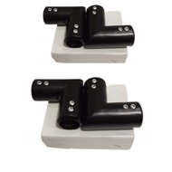 SIKU Glass Connector L Pipe to Elbow Pipe 90 Black