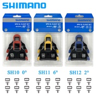 Shimano SH11 SPD SL Road bike Pedal Cleat bicycle Pedals plate clip SPD-SL SH10 SH11 SH12  cleats Ne
