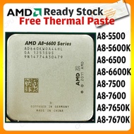 AMD A8-5500 A8-5600K A8-6500 A8-6600K Socket FM2 A8-7500 A8-7600 A8-7650K A8-7670K Socket FM2+ CPU P