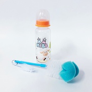 Bottle Set + Brush 9 Oz. 250 Ml. ****