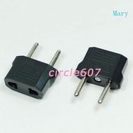 Mary Power Plug Adapter US To EU Euro Europe Plug Power Plug Converter Travel Adapter US to EU Adapt