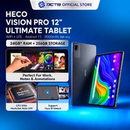 HECO Vision PRO 12" Ultimate Tablet | Wifi + LTE | 24GB* Ram + 25GB Storage | 2K Display | 8000 mAh 